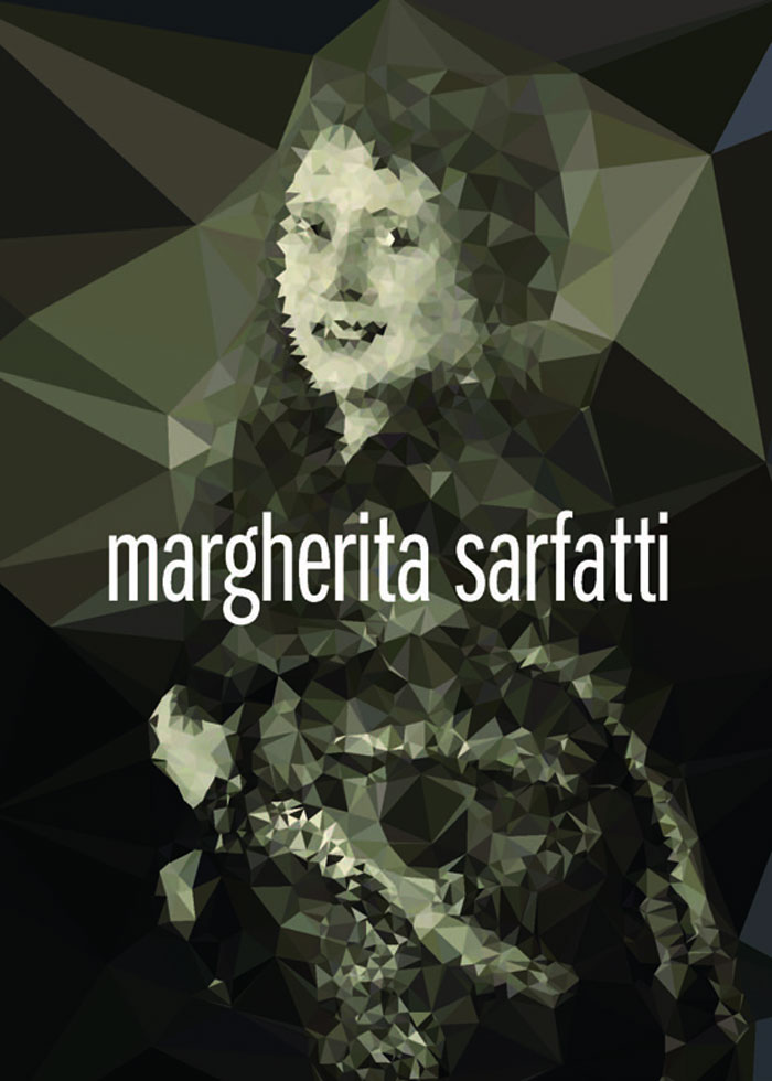 Margherita Sarfatti con pelliccia, fotografia dello studio Riess di Berlino, 1929. Mart, Archivio del ’900, Fondo Sarfatti. Rielaborazione grafica