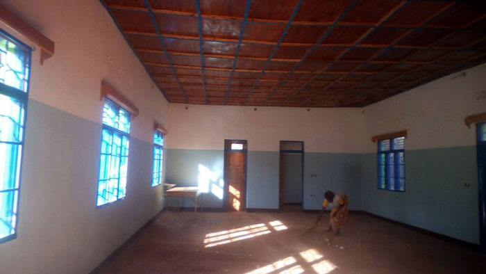La scuola per i bambini della Missione di Gitega (Bujumbura nel Burundi)