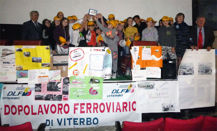 Il giorno 20 aprile 2018, nella sala cinema Lux del DLF Viterbo, si è svolta la manifestazione conclusiva del progetto Scuola Ferrovia DLF Viterbo anno scolastico 2017-2018