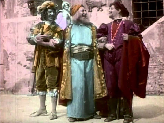 Il mercante di Venezia, di William Shakespeare. Regia di Gerolamo Lo Savio (1911) 