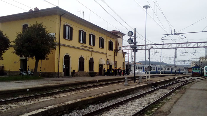 Visita alla stazione e agli impianti di Arezzo-Pescaiola