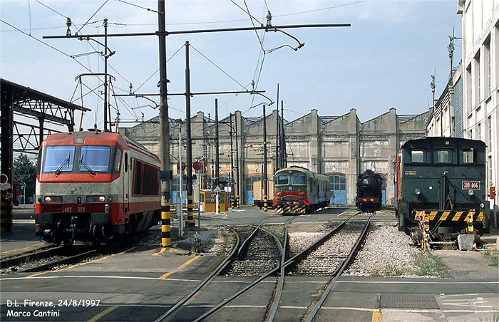 Marco Cantini, Deposito Locomotive Firenze, 24/08/1997 