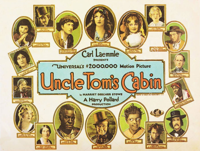 UNCLE TOM'S CABIN (La capanna dello zio Tom, USA, 1927) diretto da Harry A. Pollard