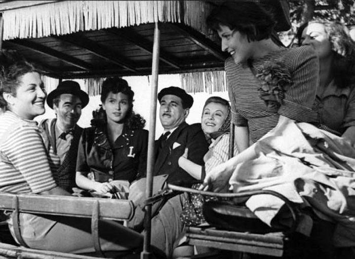 LUCI DEL VARIETA’ (Italia, 1950), regia di Federico Fellini e Alberto Lattuada