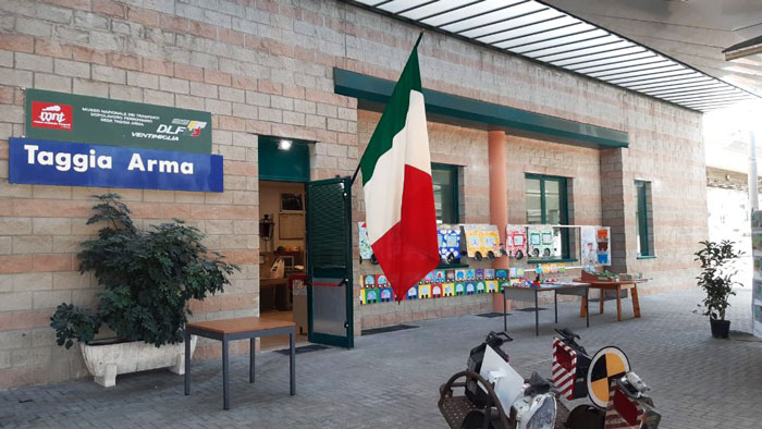 Museo Nazionale dei Trasporti DLF Ventimiglia, Sede di Taggia