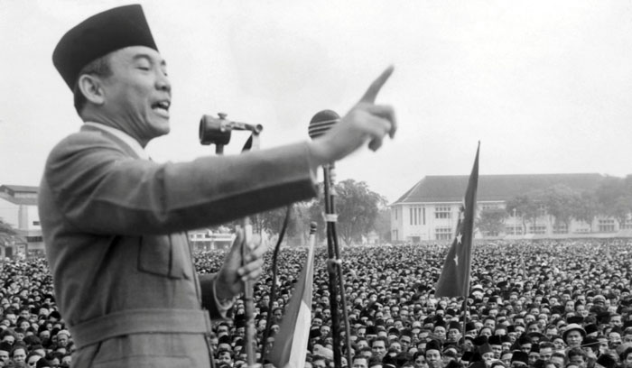 Il presidente Sukarno