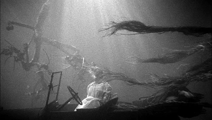 THE NIGHT OF THE HUNTER (La morte corre sul fiume, USA, 1955), regia Charles Laughton