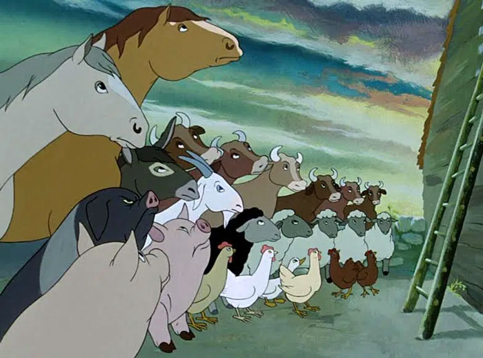 La fattoria degli animali (Animal Farm) è un film d'animazione del 1954 diretto da John Halas e Joy Batchelor, basato sull'omonimo romanzo di George Orwell