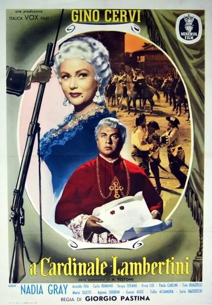 IL CARDINALE LAMBERTINI (Italia, 1954), regia di Giorgio Pàstina