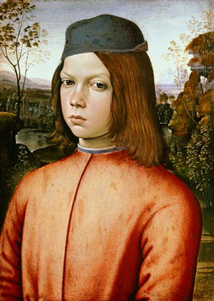 Possibile ritratto di Cesare Borgia da giovane ad opera di Pinturicchio