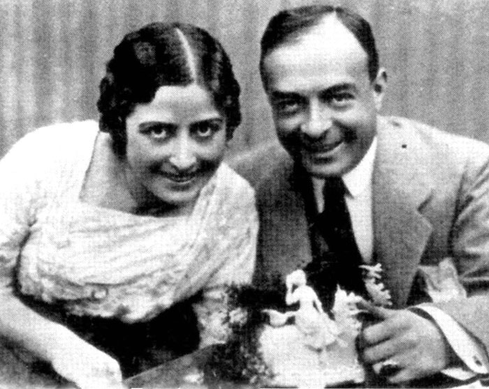 Gigetta Morano e Eleuterio Rodolfi nel 1915