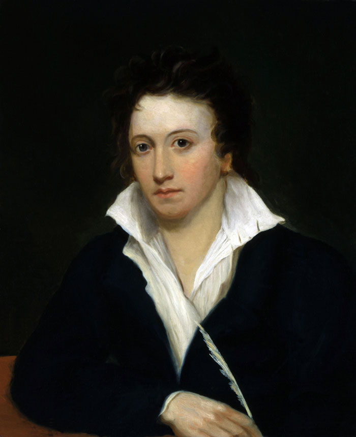 Percy Bysshe Shelley (Horsham, Regno Unito, 4 agosto 1792 - Lerici, Italia, 8 luglio 1822)