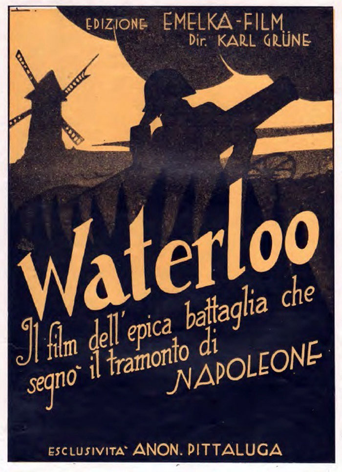 WATERLOO (Germania, 1929), regia di Karl Grune