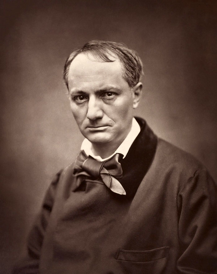 Charles Pierre Baudelaire (Parigi, 9 aprile 1821 - Parigi, 31 agosto 1867)