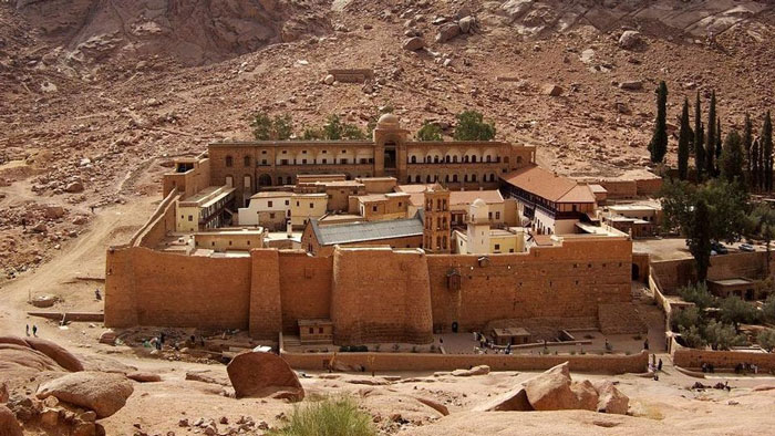 Monastero di Santa Caterina sul Monte Sinai, in Egitto