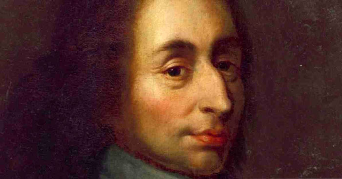 Blaise Pascal (Clermont-Ferrand, 19 giugno 1623 - Parigi, 19 agosto 1662)