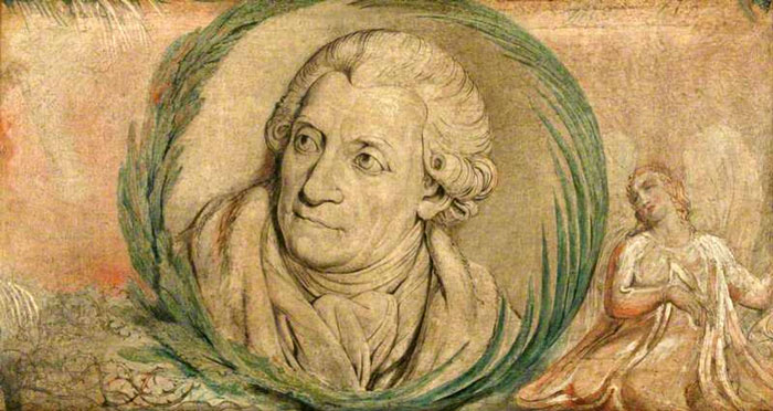 Friedrich Gottlieb Klopstock by William Blake