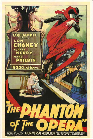 THE PHANTOM OF THE OPERA (Il fantasma dell’Opera, US, 1925), regia di Rupert Julian