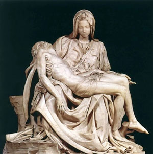 Michelangelo Buonarroti, Pietà, 1497-1499