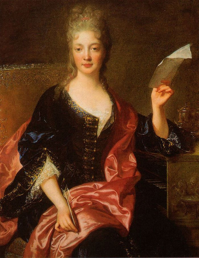 Élisabeth Jacquet de La Guerre, ritratto di François de Troy