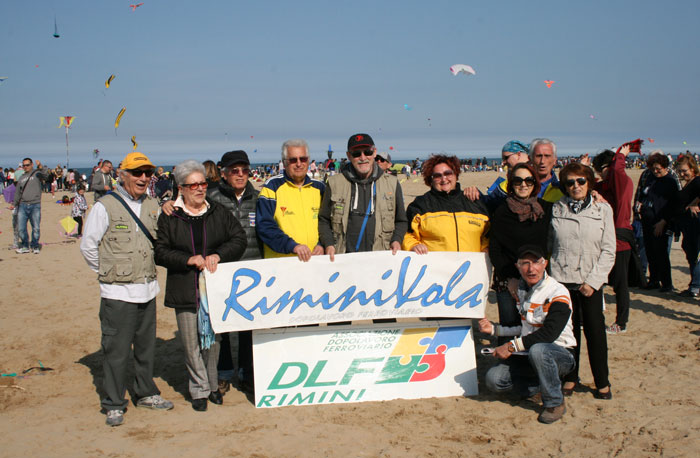 Il Gruppo Aquilonisti Riminivola, del DLF Rimini