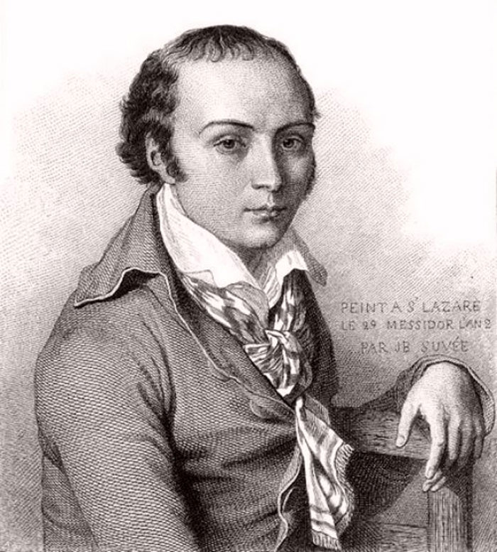 André CHÉNIER, poeta francese, nato il 20 ottobre 1762 a Galata (Costantinopoli), morto il 25 luglio 1794 a Parigi