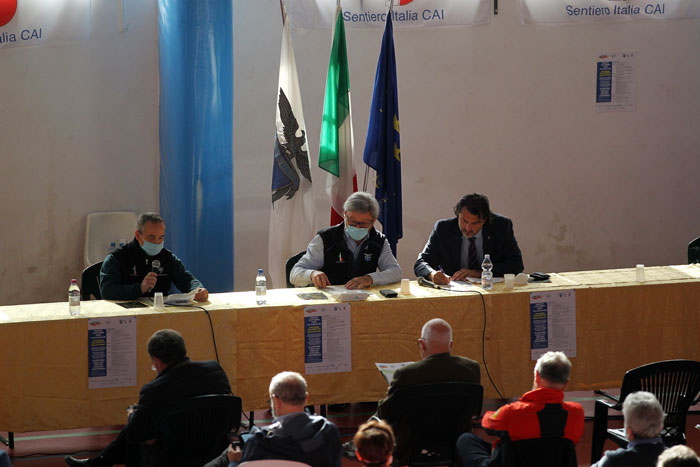 da sinistra: Amedeo Parente, Vincenzo Torti e Antonio Montani