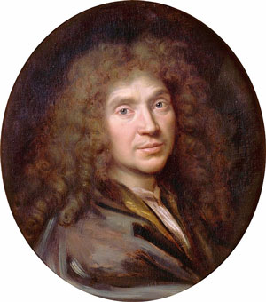 Molière, pseudonimo di Jean-Baptiste Poquelin (Parigi, prima del 15 gennaio 1622 – Parigi, 17 febbraio 1673)