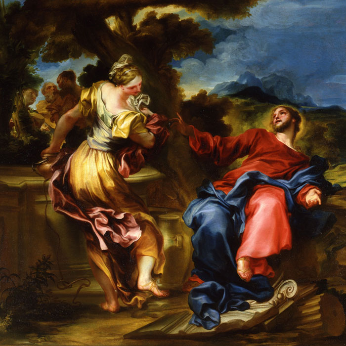 Gregorio De Ferrari, Gesù e la Samaritana