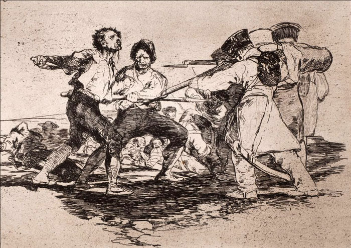 Francisco José de Goya y Lucientes. Desastres de la Guerra (Disastri della guerra), 1810-1815 Collezione Fondazione Francesco Federico Cerruti per l’Arte