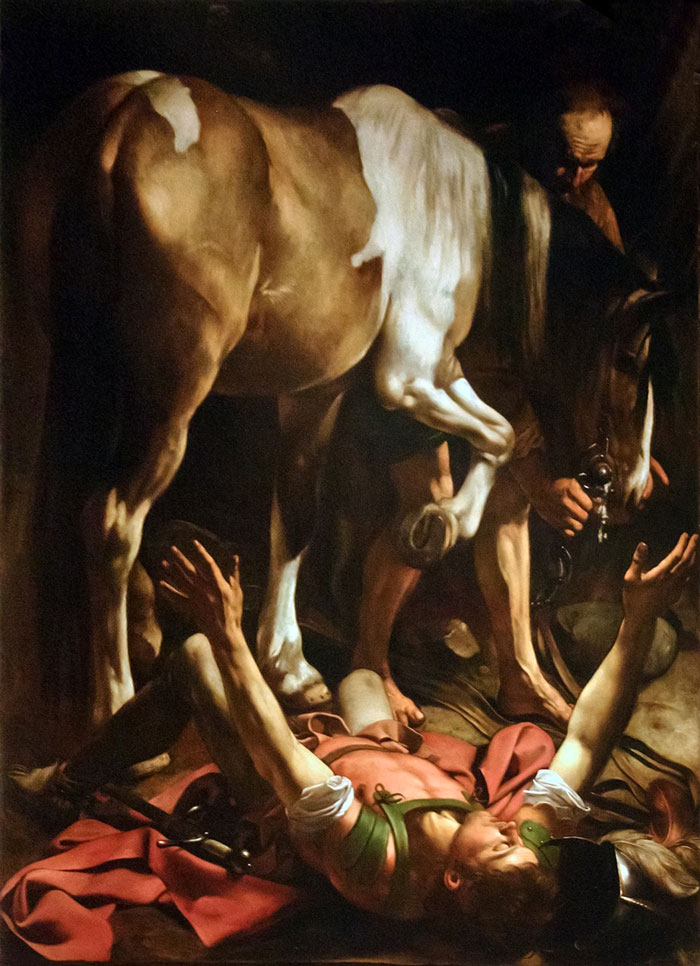 Caravaggio, La Conversione di Paolo, 1601