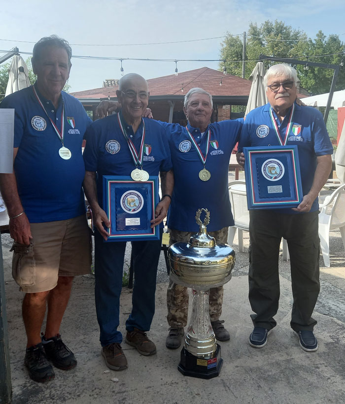 Squadra DLF Vicenza, prima classificata Campionato Nazionale 2023