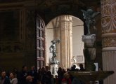 Cortile di Palazzo Vecchio in Piazza della Signoria a Firenze