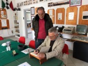 Vito Tedesco, Presidente Patrimonio DLF Srl, in visita al Museo