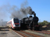 La locomotiva 740 423 recuperata da Sardegnavapore