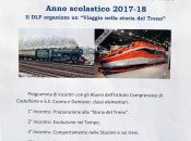 Volantino del Progetto Scuola Ferrovia DLF Formia