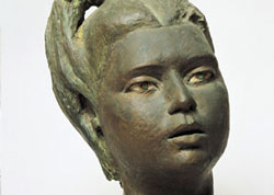 Antonietta Raphaël Mafai, Ritratto di bimba o Giuliana, un bronzo del 1942