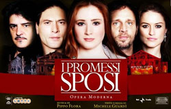 Ritorna “I PROMESSI SPOSI”, l’opera musicale moderna di Michele Guardì e Pippo Flora, Padova, Gran Teatro Geox, 7 e 8 novembre 2015