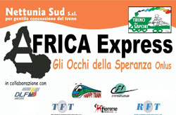 Africa Express. Gli occhi della speranza. Una giornata a Sinalunga e Montepulciano in treno a vapore a scopo benefico. Domenica 5 ottobre 2014
