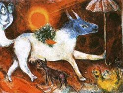 Chagall. Il mondo sottosopra