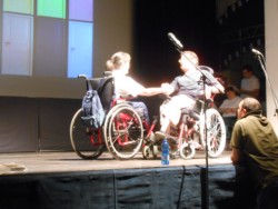 "DvsMax... DiversEmozioni al massimo", laboratorio teatrale per persone con disabilità, progetto didattico-teatrale “Nello spaz.Io”, Alessandria 6 giugno e 1 luglio 2014