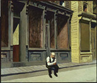 Edward Hopper, Sunday, 1926