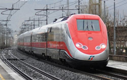Milano, venerdì 28 febbraio, ore 15.30: "Treni italiani. ETR 500 Frecciarossa", di Evaristo Principe
