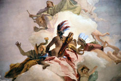 Giambattista Tiepolo, Apoteosi della famiglia Pisani, 1760-62