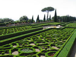 Visita dei Giardini Vaticani. Sabato 9 giugno 2012, ore 12.00