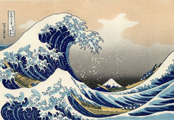Katsushika Hokusai, La grande onda