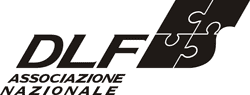 Logotipo monocromatico Associazione Nazionale DLF