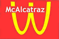 A Carnevale ogni scherzo vale e Alcatraz diventa Mc Alcatraz il fast food biologico!