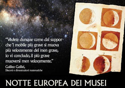 Una notte con Galileo. La Notte dei Musei. Campogalliano (MO), sabato 17 maggio 2014