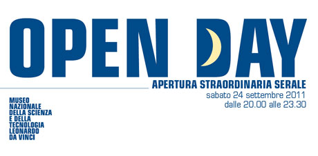 Open Day Milano, sabato 24 Settembre 2011